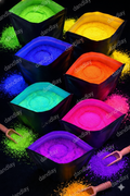 Poudre Fluorescente Dandlay – Edition Néon